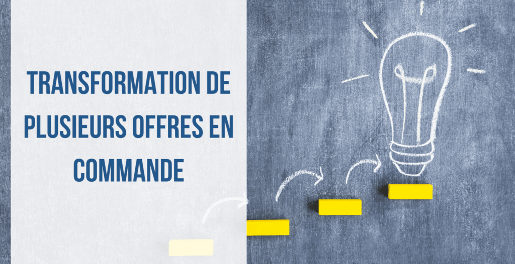 transformation offres en commande