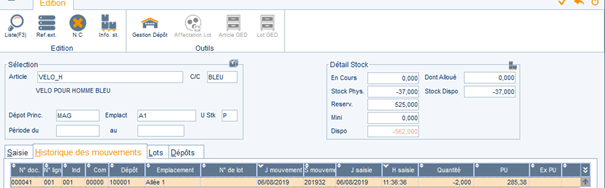 Gestion des avoirs clients 6