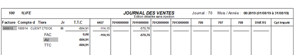 Gestion des avoirs clients 7